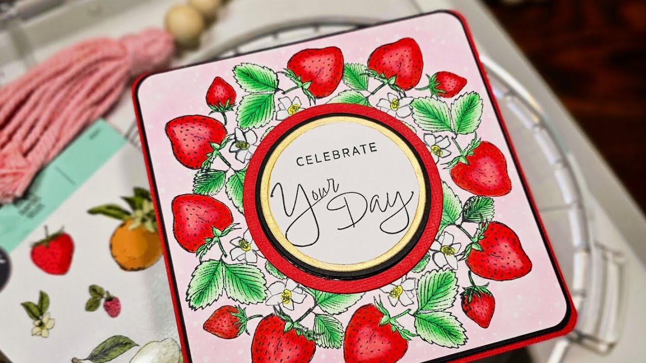 Using the New Sizzix Stamp and Spin tool.
