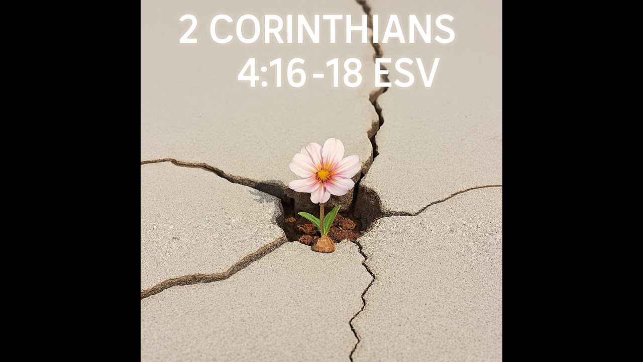 2 Corinthians 4:16-18  ESV   Focus on eternal renewal