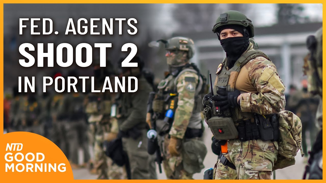 Federal Agents Shoot 2 In Portland; New DOJ Role to Tackle Fraud | NTD Good Morning (Jan. 9)