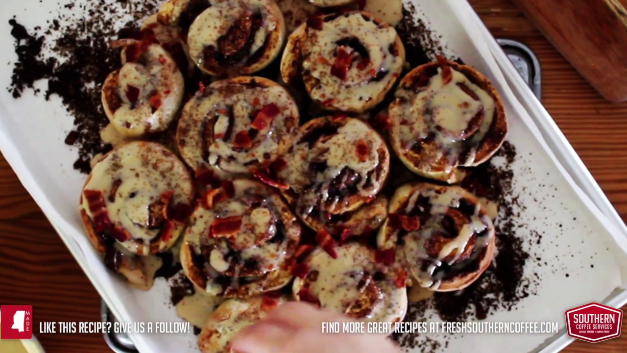 Bourbon Bacon Cinnamon Rolls Recipe