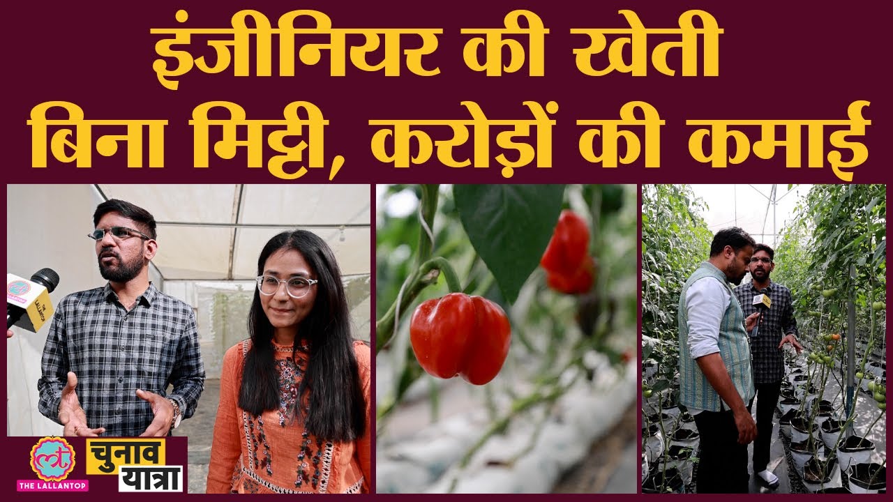 ऐसी खेती कर हर महीने कमा सकते हैं 2 लाख रुपये। 4 साल में करोड़पति।Hydroponic farming।Ahemdabad|