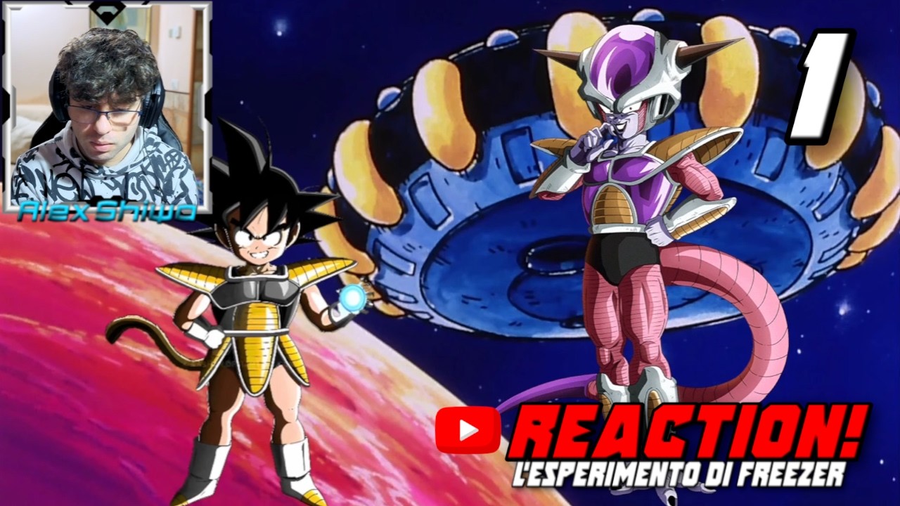 Dragon Ball Z (What If): L'Esperimento di Freezer - Red Saiyan - Reaction! #1