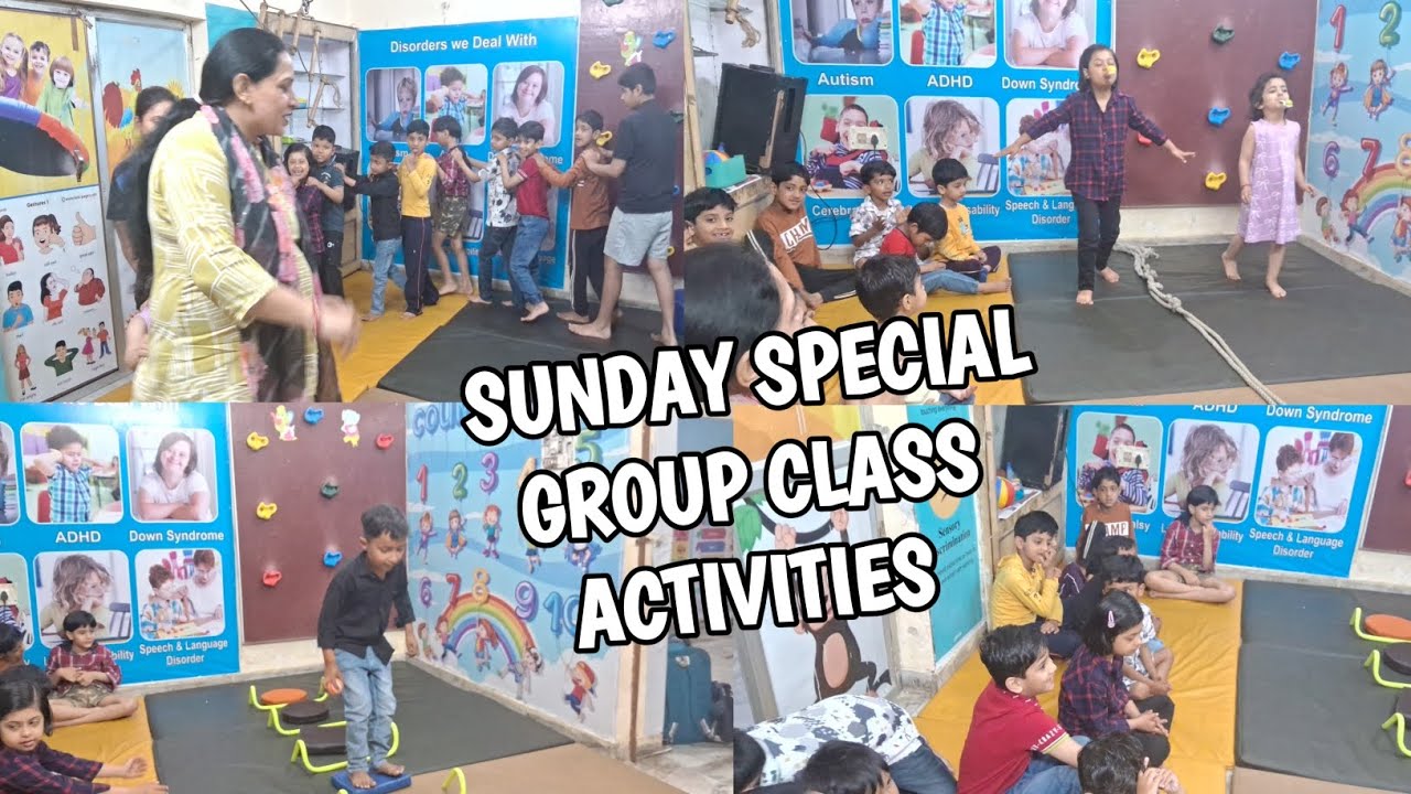 SUNDAY SPECIAL GROUP CLASS ACTIVITIES | SOCIALIZATION | SOCIAL COMMUNICATION SKILLS #specialchild