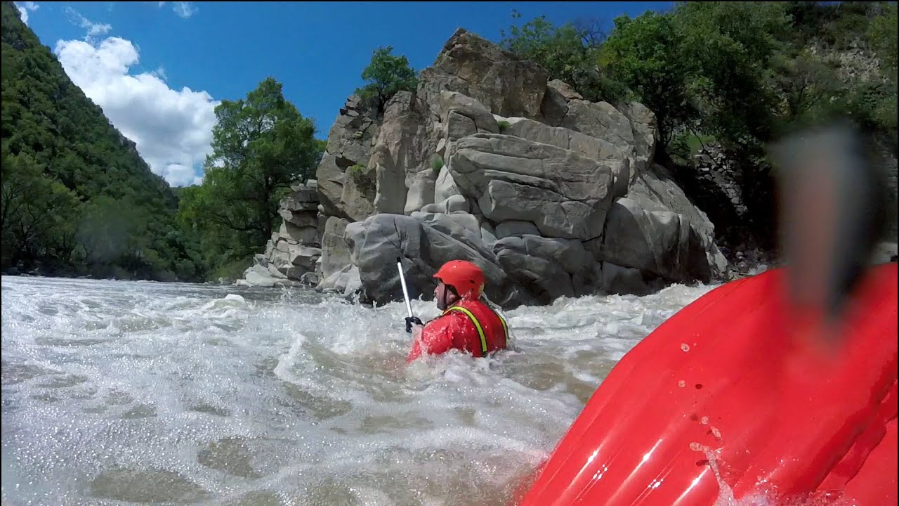 Struma river canoe