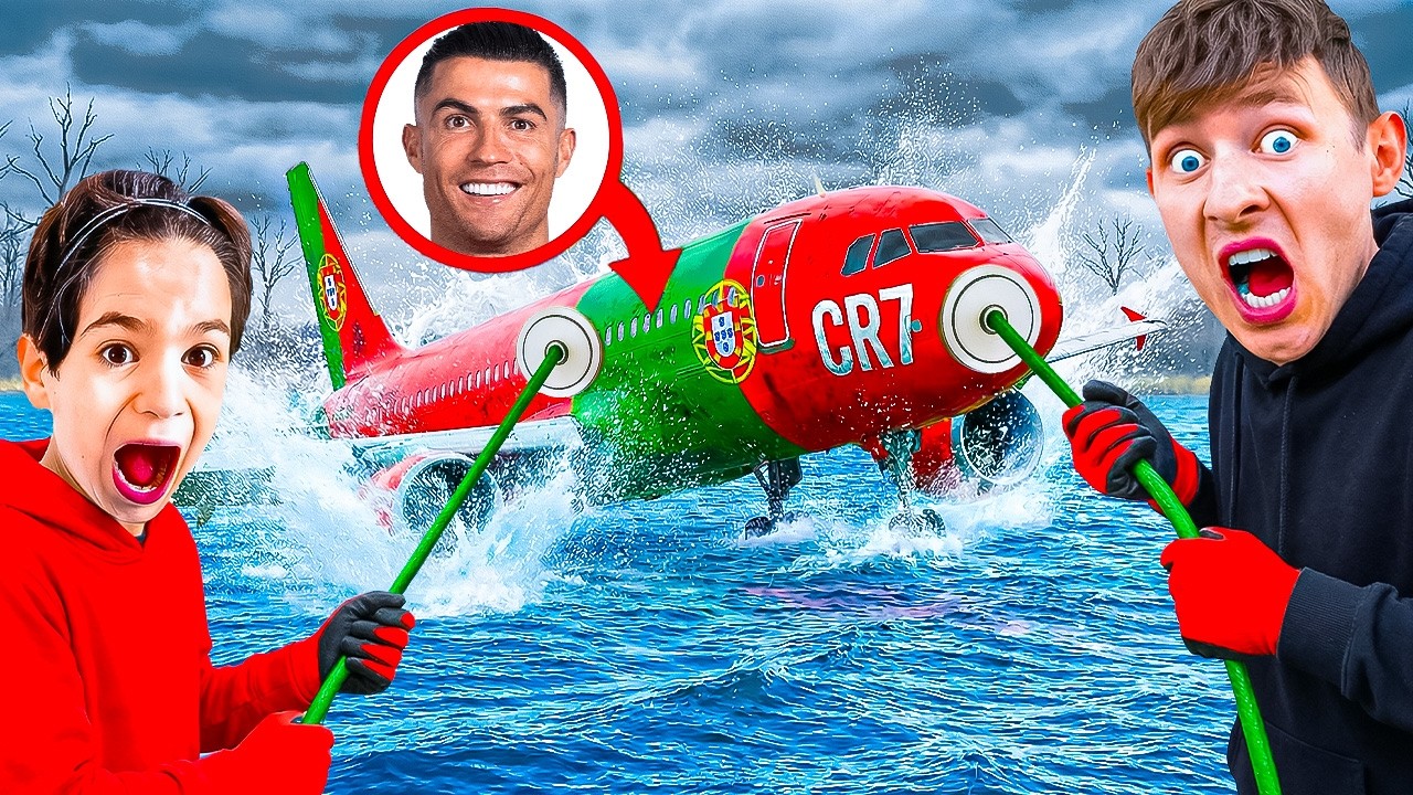 Wir ziehen RONALDOS VERSUNKENES FLUGZEUG aus dem WASSER! 😱