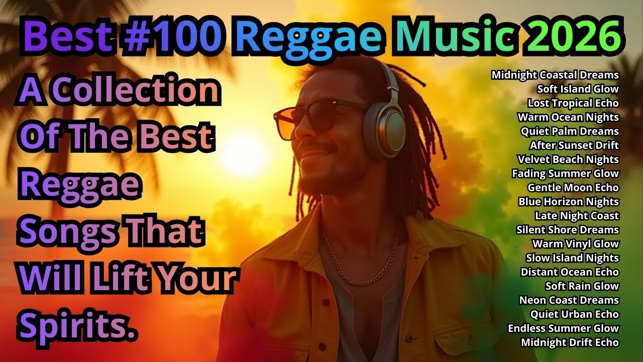 💙 Healing Reggae Relaxing Mix  Positive Music Playlist for Comfort, Warmth, and Emotional Calm