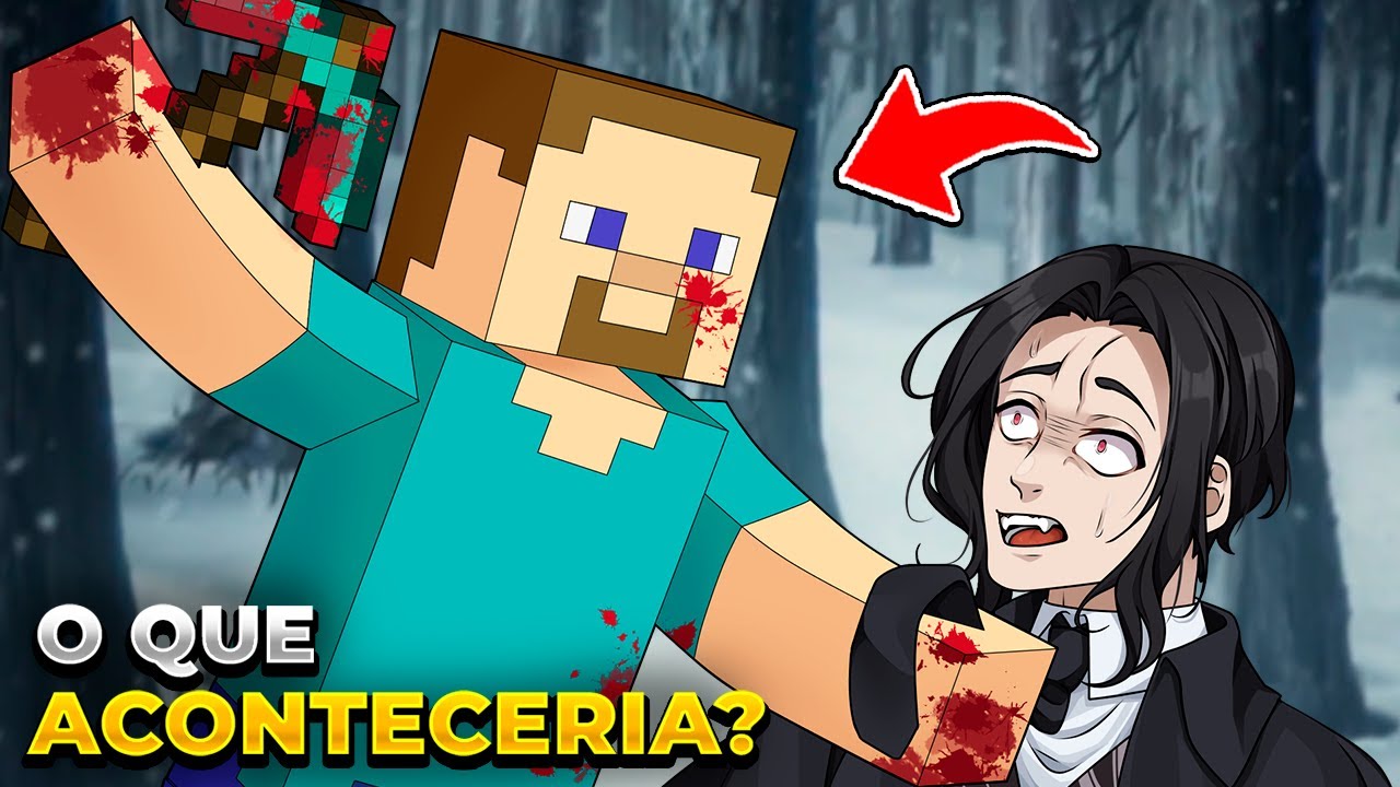 E SE STEVE ESTIVESSE EM DEMON SLAYER? O QUE ACONTECER!? | DEMON SLAYER