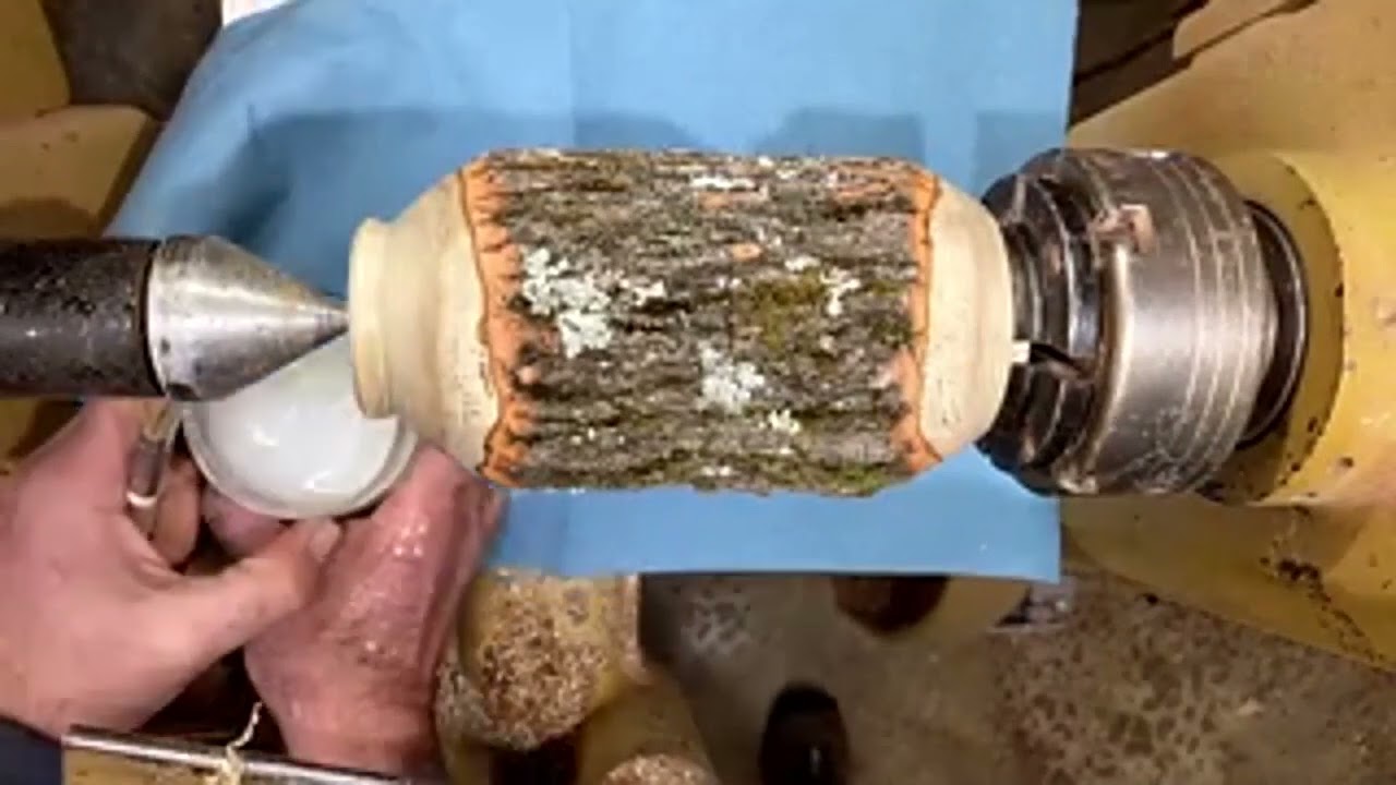 2022-03-09 Demo: Turning a Weed Pot (Bud Vase) with Greg Bray