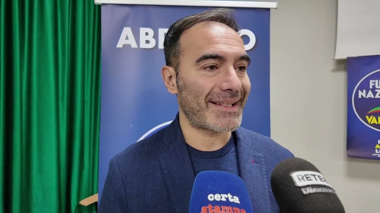 L'on. Sasso a Giulianova: 