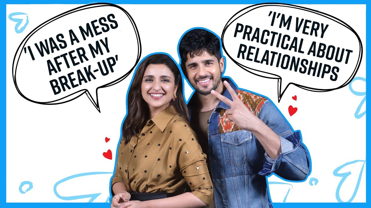 Sidharth Malhotra and Parineeti Chopra's candid confessions on love & heartbreak | Jabariya Jodi