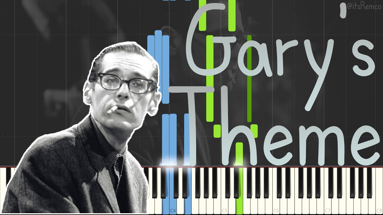 Bill Evans - Gary's Theme 1977 (Jazz Piano Synthesia + Double Bass)