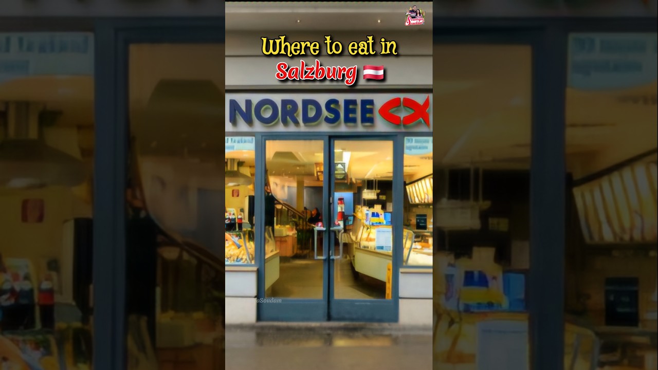 Where to eat in Salzburg | Nordsee Restaurant Salzburg #ytshorts #seafood #nordsee #foodlover