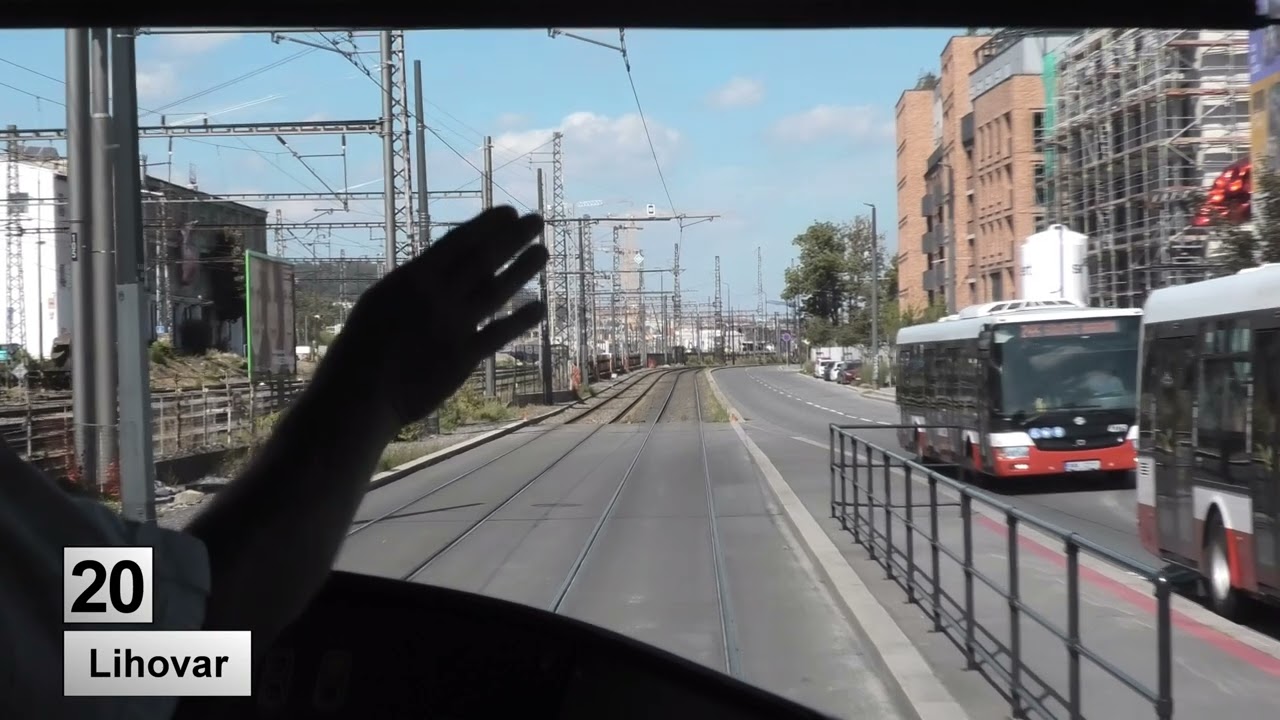 Tramvaje Praha 2025 Linka 20
