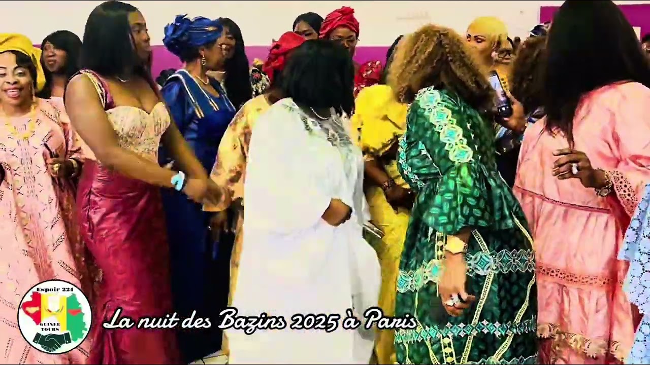 La nuit des Bazins 2025 à Paris / Espoir 224🇬🇳🇫🇷