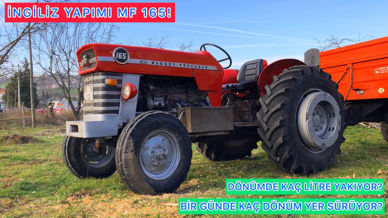 İNGİLİZ YAPIMI MASSEY FERGUSON 165!! SIFIR AYARINDA TRAKTÖR! SAHİBİ ANLATIYOR!