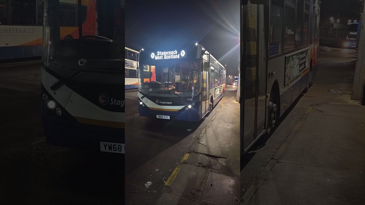 Stagecoach: Cumbernauld Depot - Easterhouse (X19)