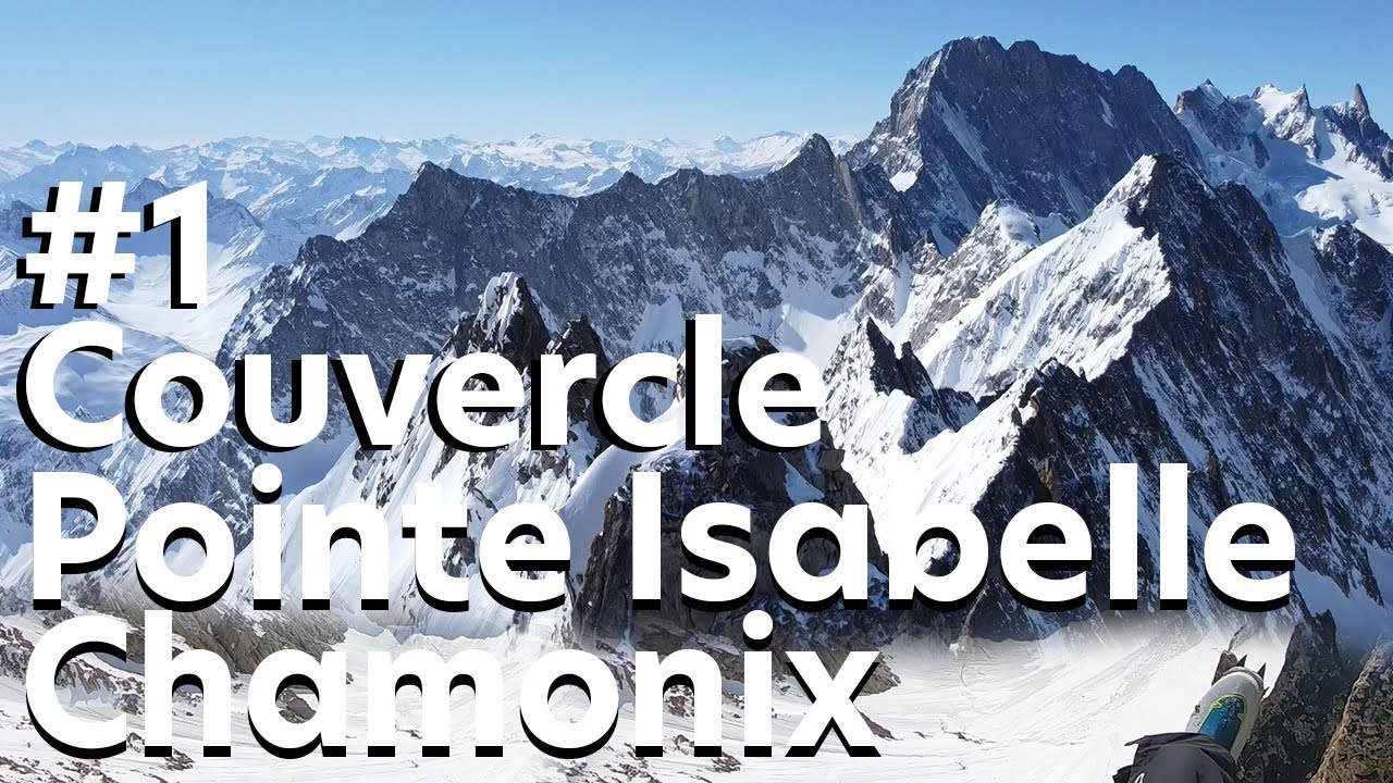 #1 Pointe Isabelle Voie Normale Refuge du Couvercle Glacier de Tal&egrave;fre ski de randonn&eacute;e alpinisme
