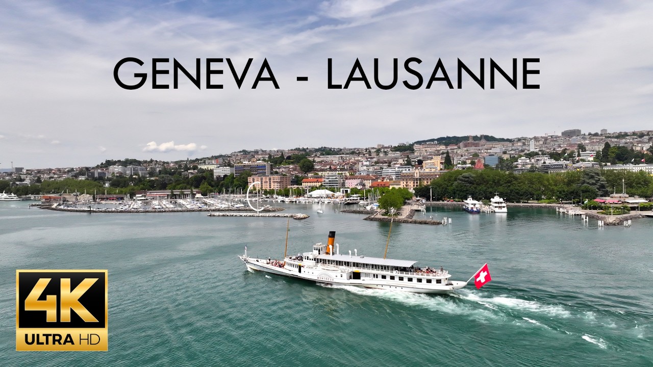 Schweizer Idylle am Genfersee - Von Genf nach Lausanne | Schweizer-Drohnen