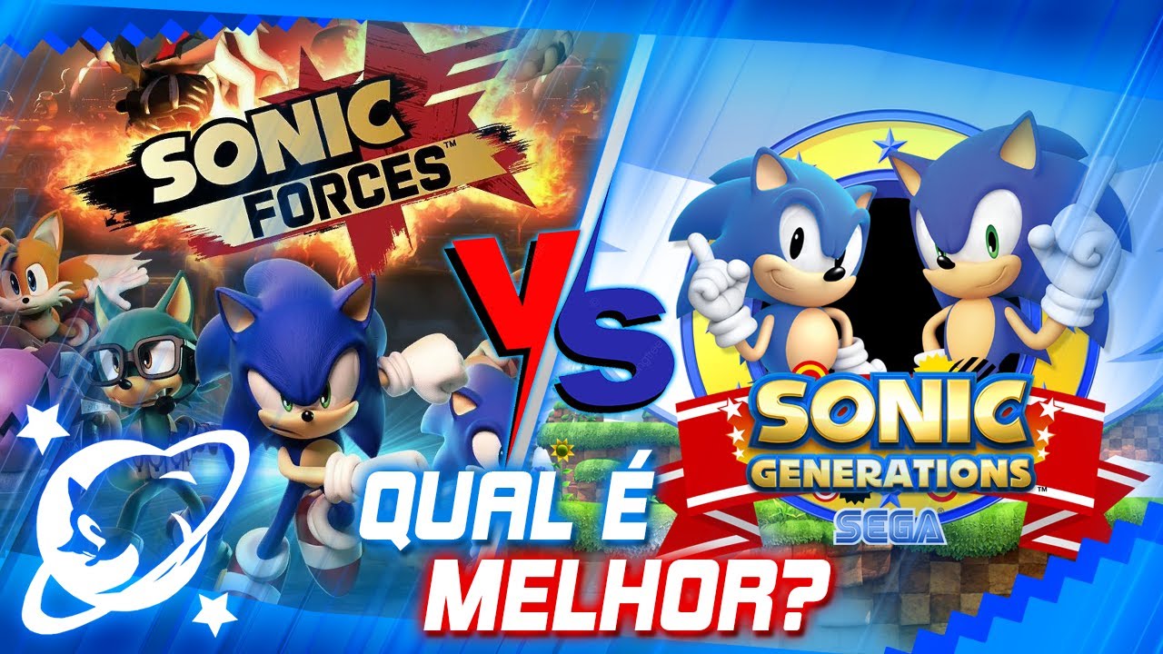 SONIC FORCES VS GENERATIONS | QUAL DESSES GAMES É O MELHOR?