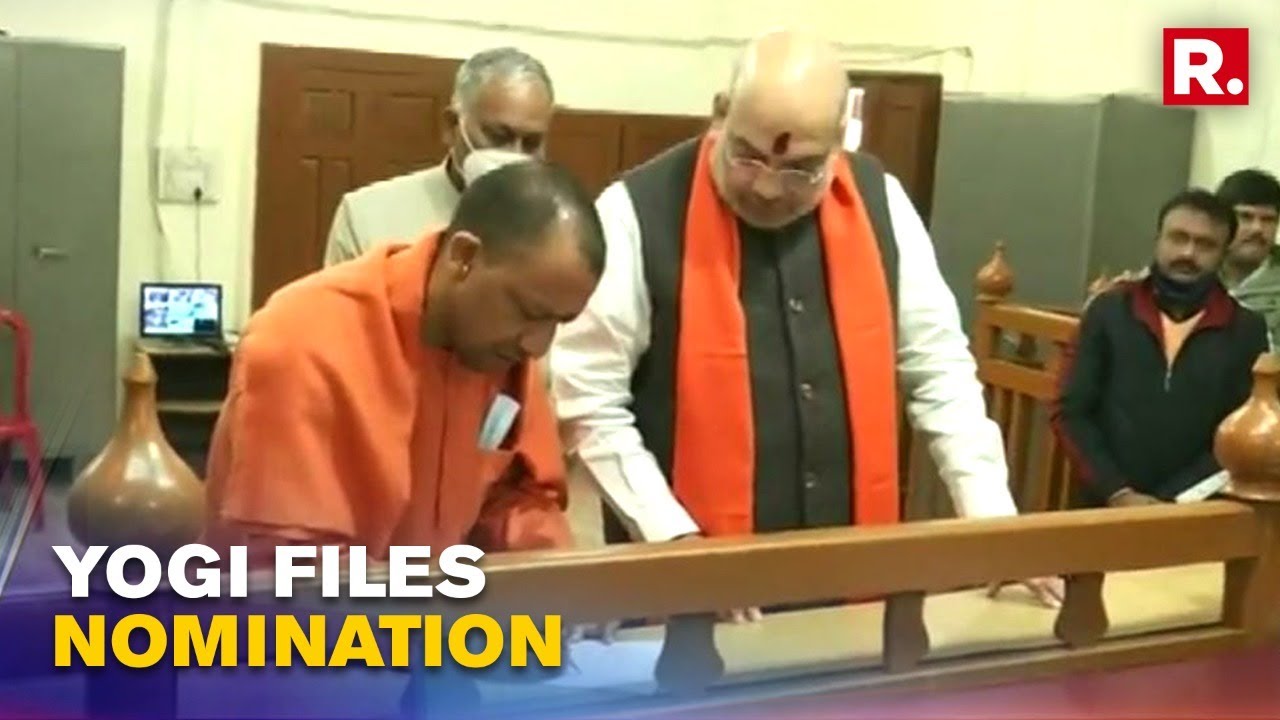 Uttar Pradesh Elections: CM Yogi Adityanath Files Nomination From Gorakhpur Urban