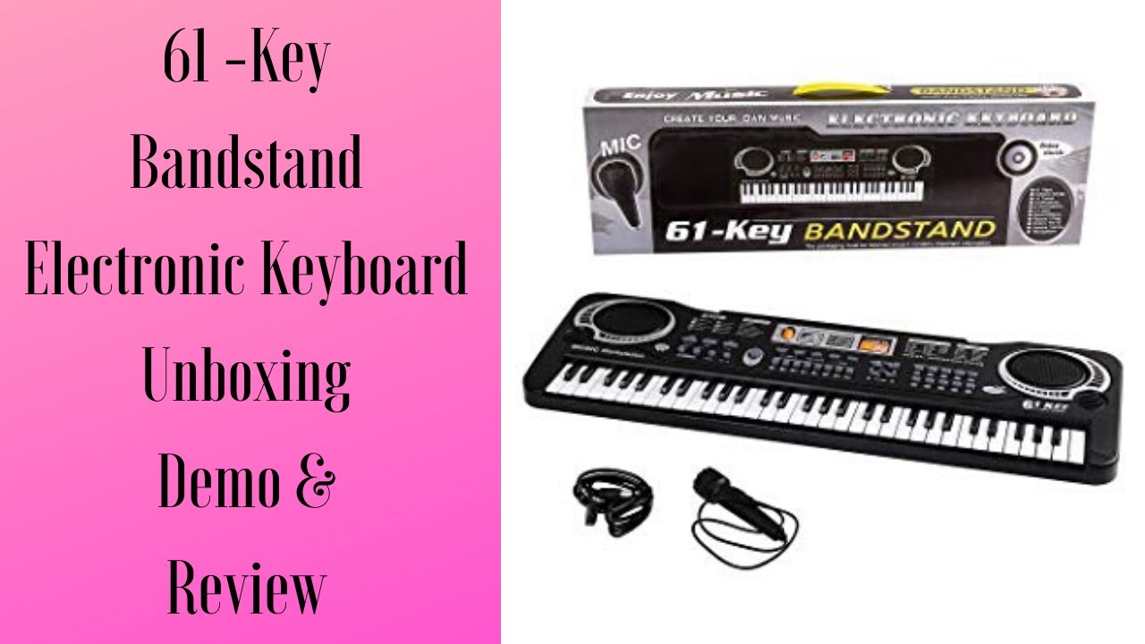 61-Key Bandstand Electronic Keyboard Unboxing, Demo and Review [AD-Gifted]