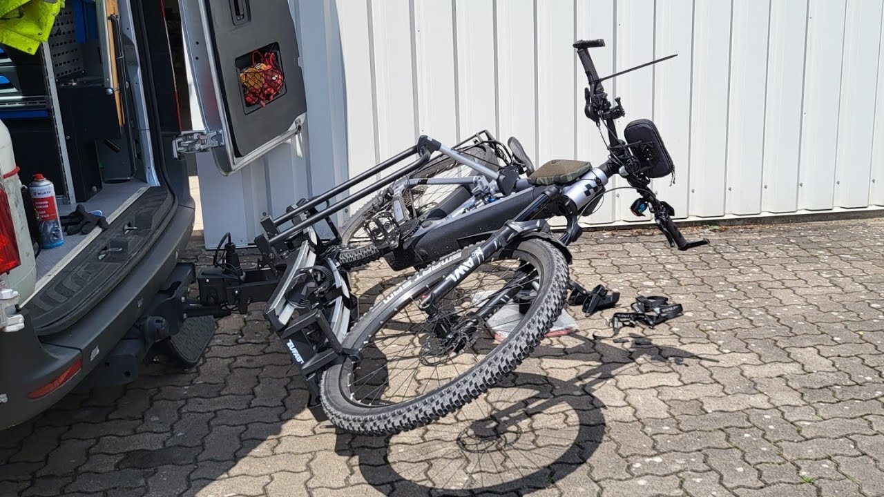 Eufab Premium 2 Kupplungsträger mit Cube Stereo Hybrid erster, kritischer Eindruck.