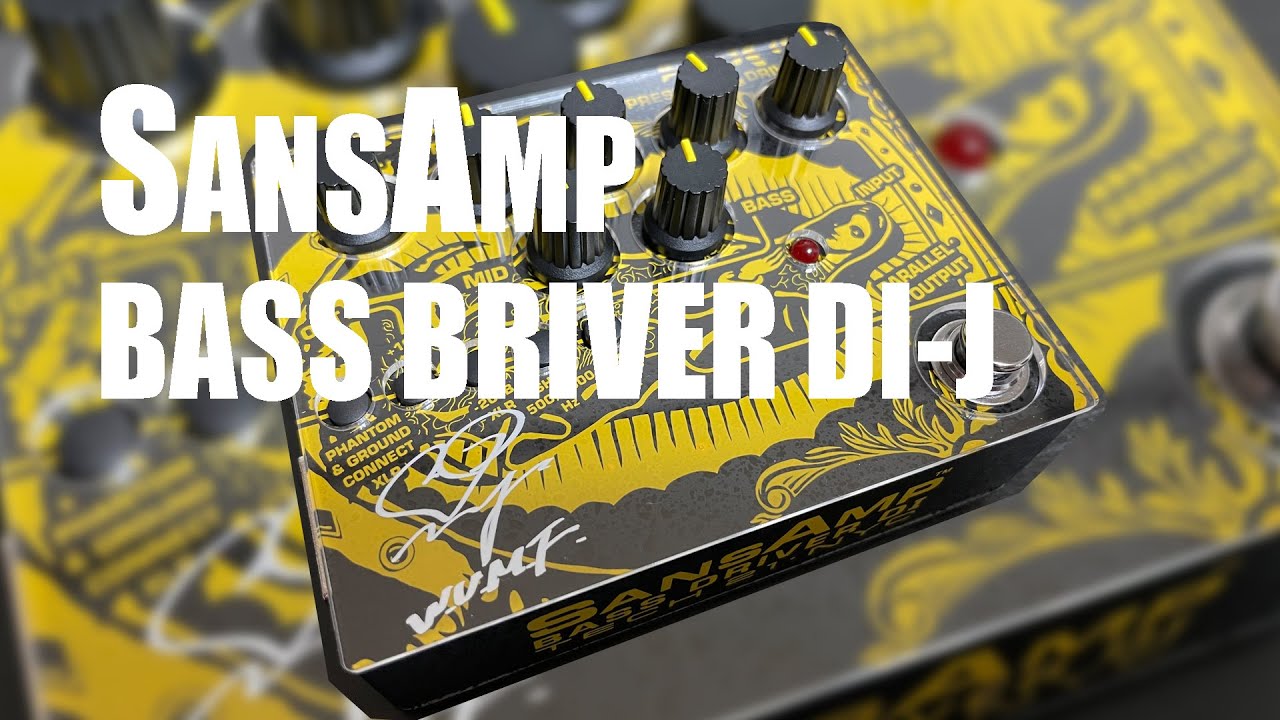 SANSAMP BASS DRIVER DI-J