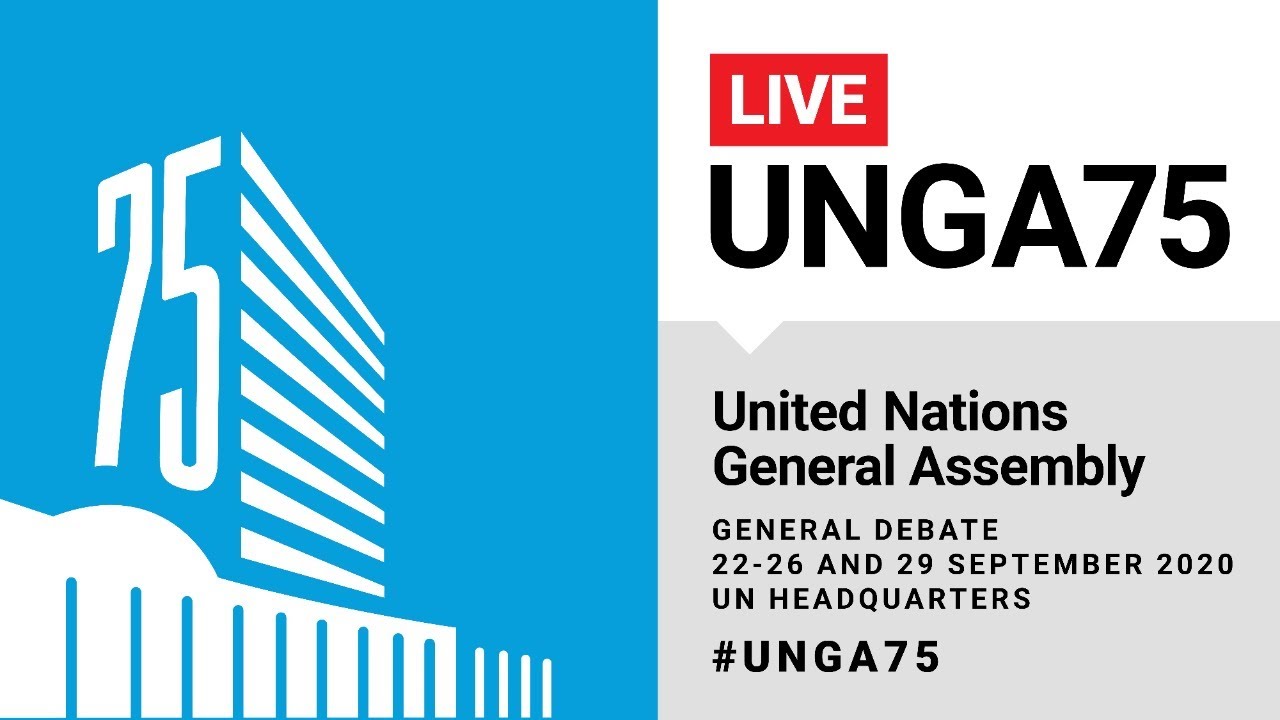 #UNGA75 General Debate Live (USA, Russia, France, Iran and More) - 22 September 2020