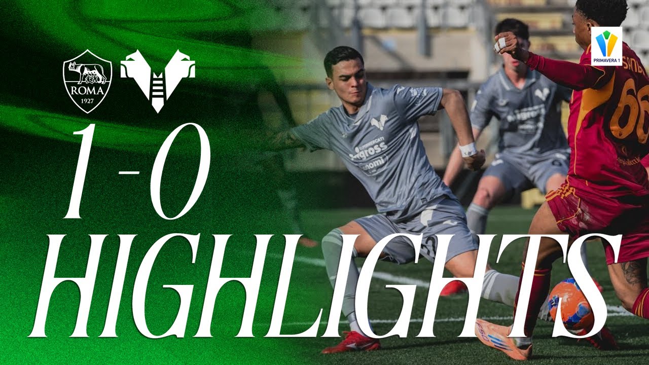 Highlights Primavera 1 2025/26 | Roma-Hellas Verona 1-0