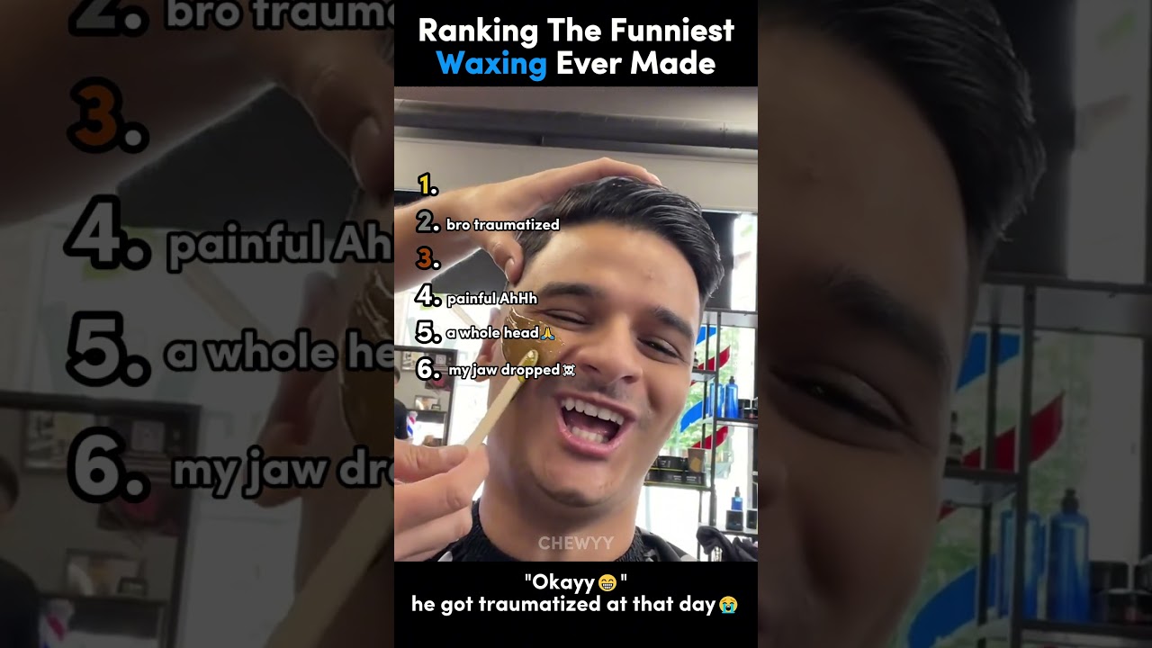 Ranking The Funniest Waxing Ever Made😂🤣