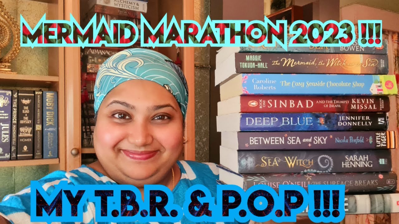 Mermaid Marathon 2023 🧜‍♀️🧜‍♂️🌊 !!! My Reading Plans ! | #booktube | #mermaidmarathonreads