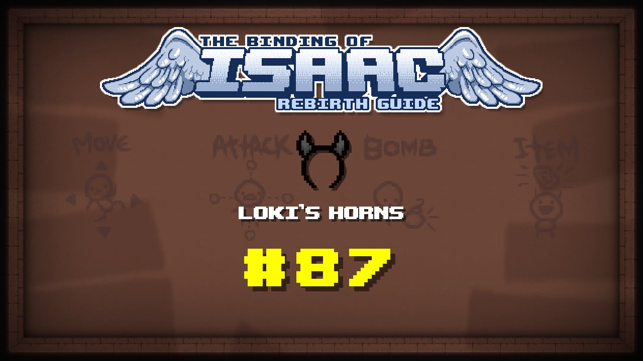 Binding of Isaac: Rebirth Item guide - Loki's Horns