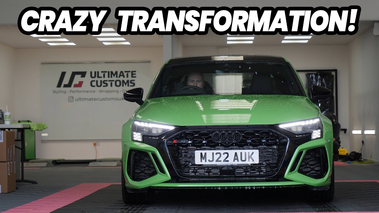 ПРЕОБРАЗОВАНИЕ МОЕГО СЕДАНА KYALAMI GREEN RS3 2022 ГОДА