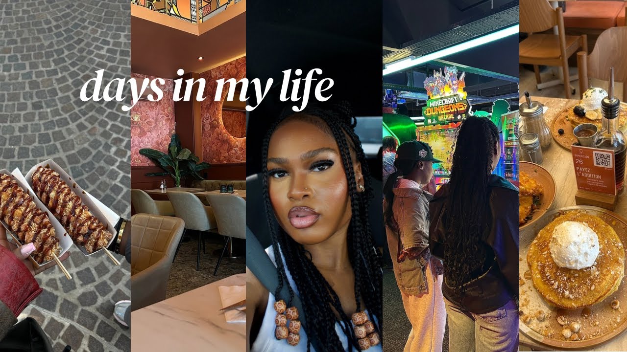 days in my life ( day in paris , brunch , family time , bbal game shopping & more ) FR