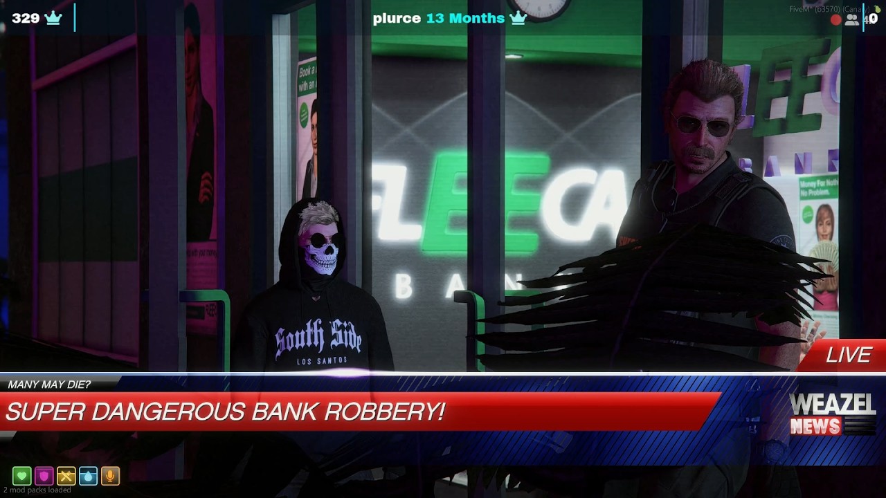 News Reporter Livestreams a Police Pursuit │ GTA 5 RP │ ONXgg