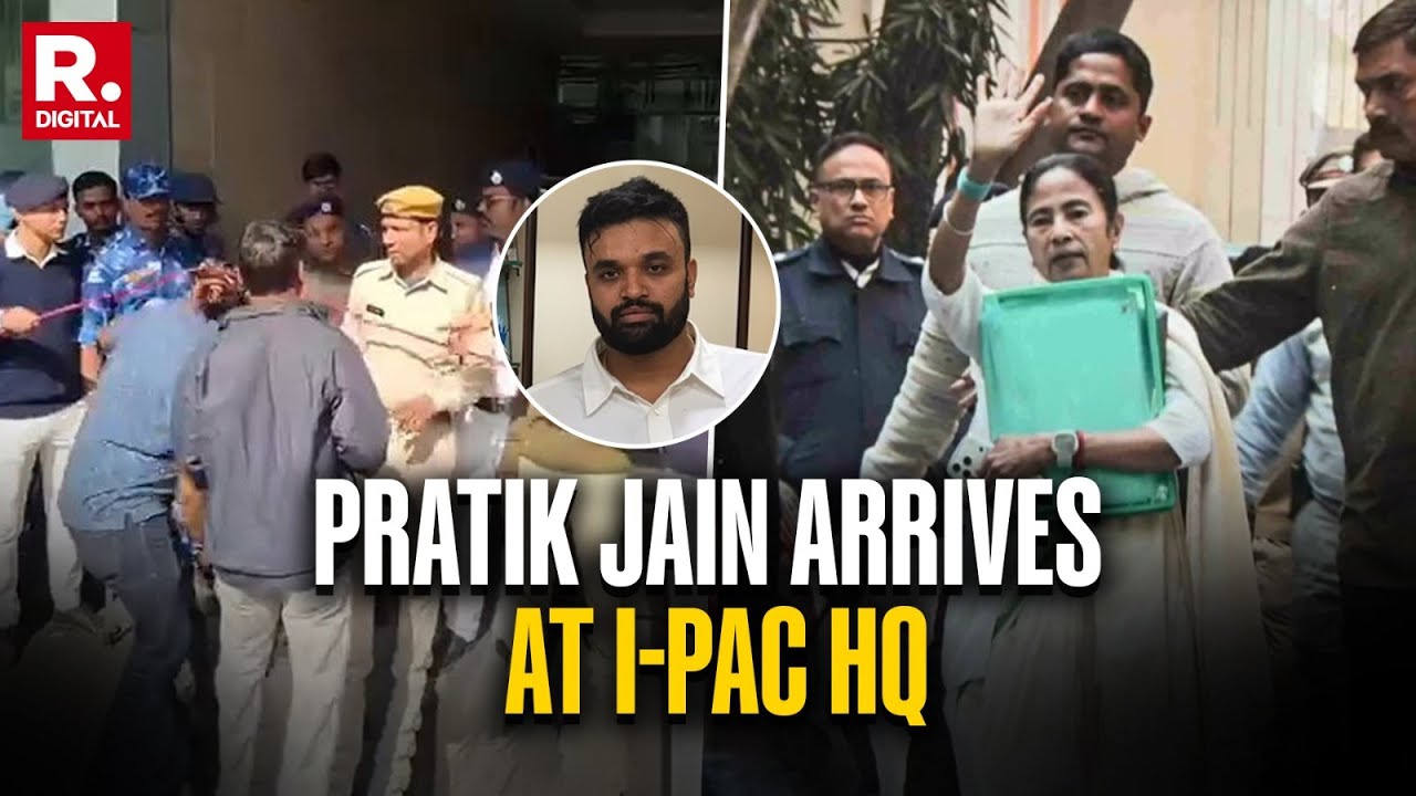 BREAKING: Pratik Jain Arrives At IPAC Office | Kolkata