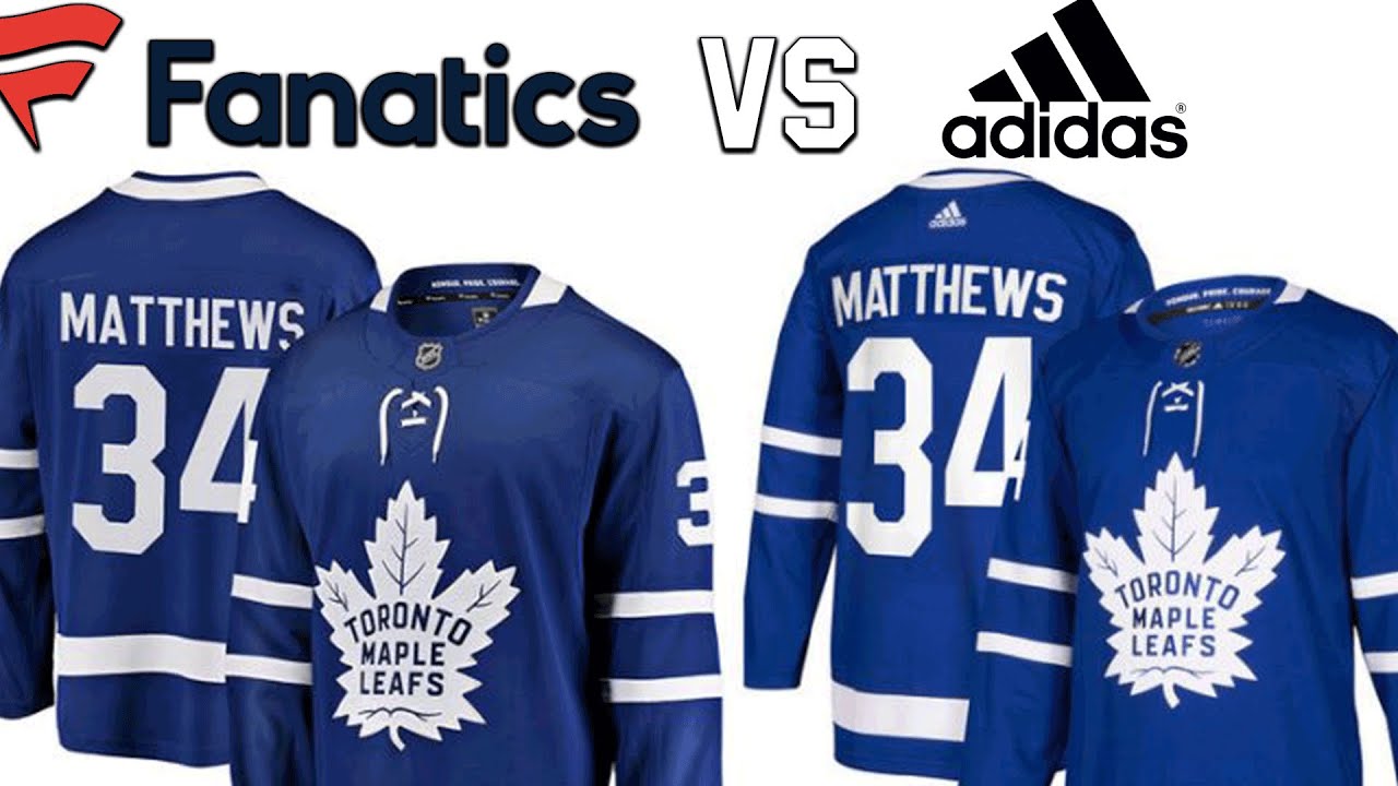 MAPLE LEAFS NHL JERSEY REVIEW: FANATICS VS ADIDAS!