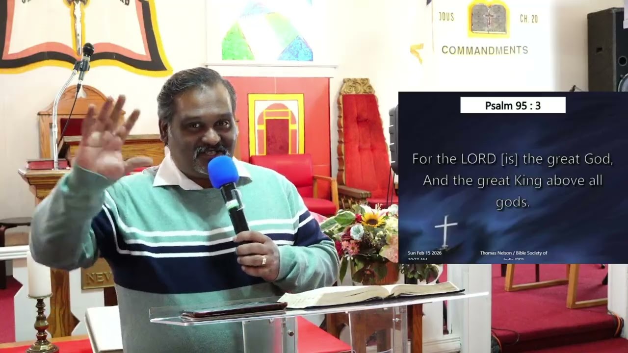 ELCC Psalm Meditation | Bro Ebenezer Phillip | Psalm 95