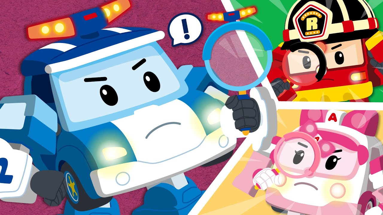 Detective Rescue Team Full Episodes 01│POLI Game│Game for Kids│Detective Game│Robocar POLI TV