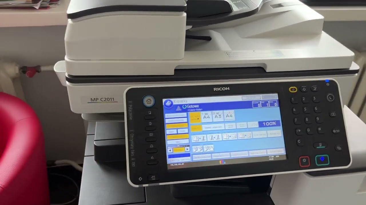Reset counter Maintenance Ricoh MPC2003 MPC2503 MPC2011