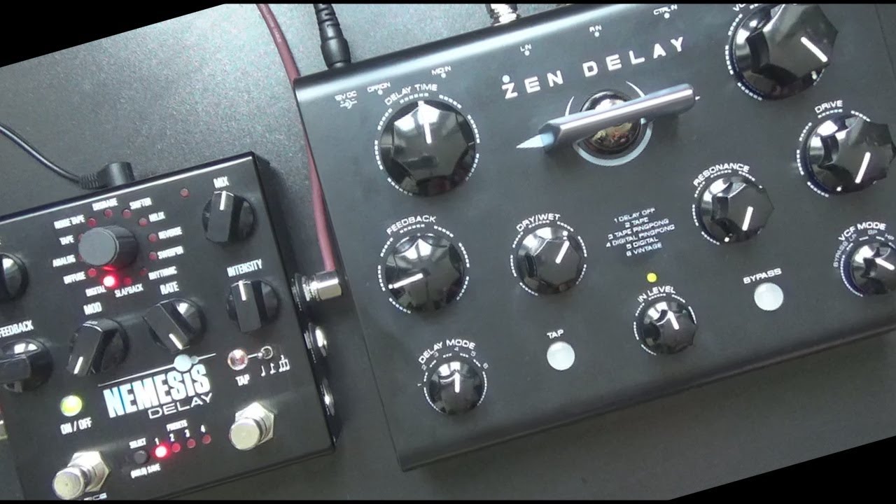Source Audio Nemesis vs. Erica Synths Zen Delay