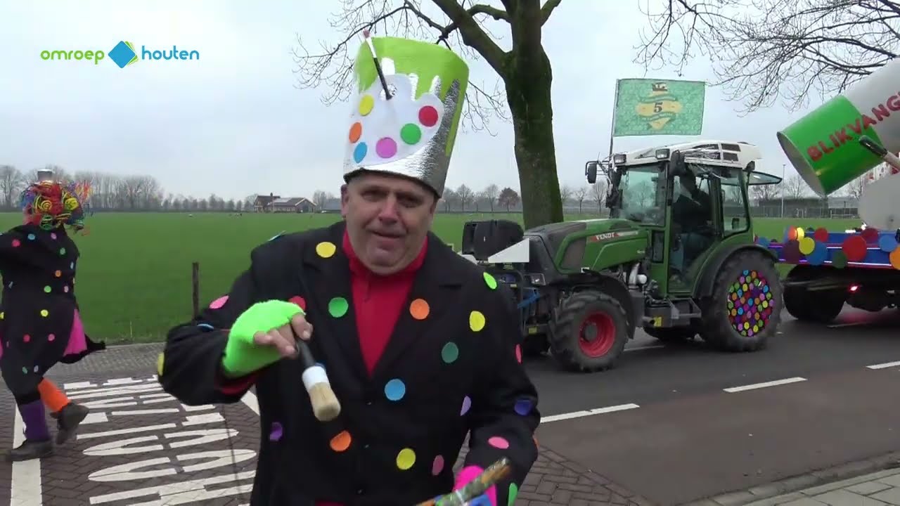 Carnavalsoptocht de laetste stuiver in 't Goy