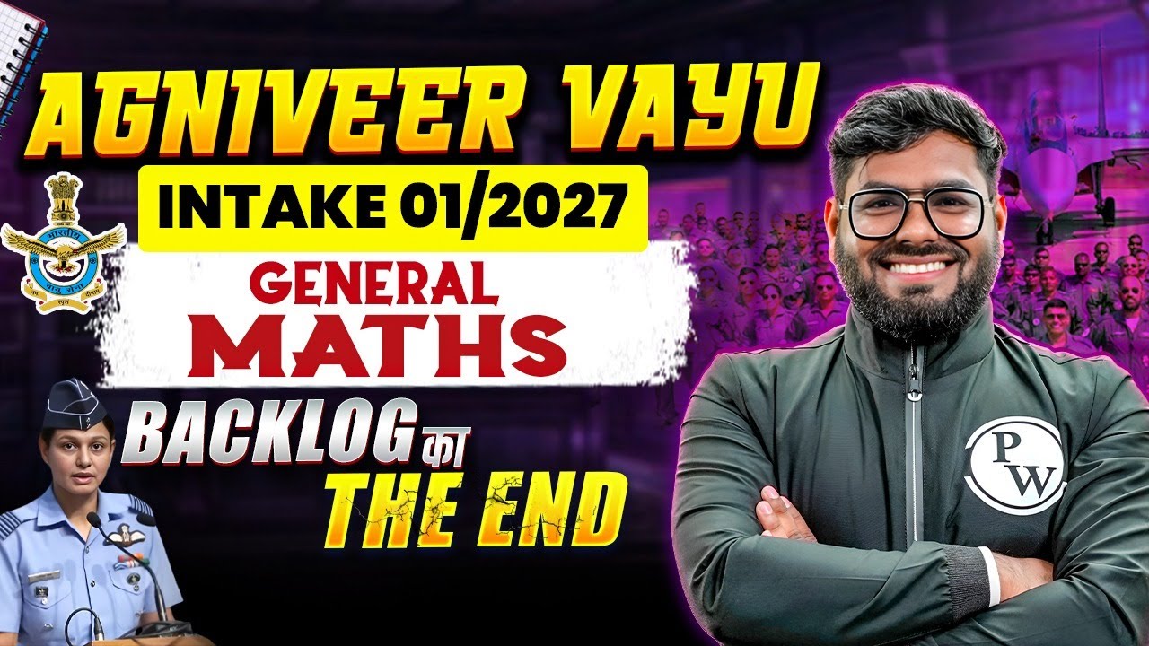 Agniveer Vayu 01/2027 Maths Backlog 📘 | Simplification, Percentage, Ratio&ndash;Proportion