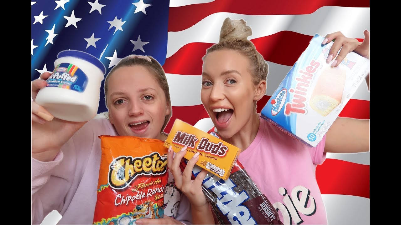 BRITISH TRYING AMERICAN CANDY CHALLENGE! (TASTE TEST)
