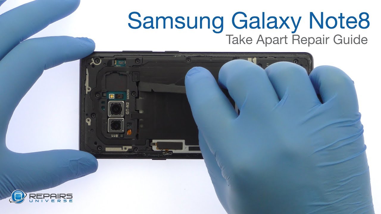 Samsung Galaxy Note8 Take Apart Repair Guide - RepairsUniverse