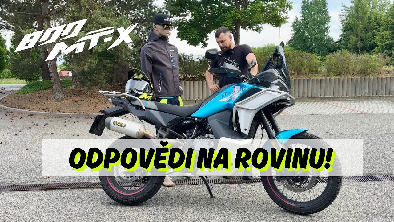 Evžen nás griloval kvůli 800MT-X ! 🔥 Odpovědi na nejčastější otázky! ✌️