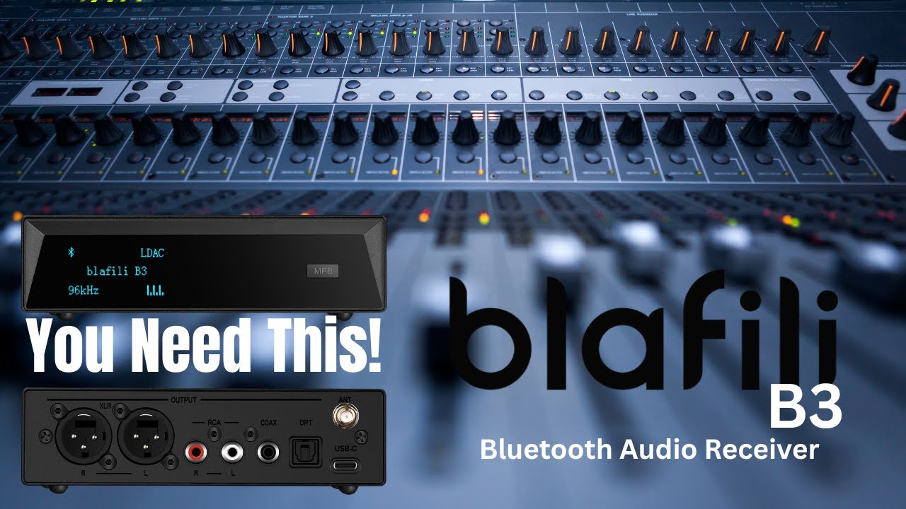 Bluetooth Reciever - The Blafili B3 Wireless