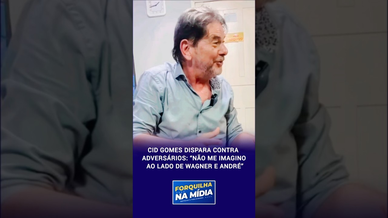 Cid Gomes dispara contra advers&aacute;rios: 