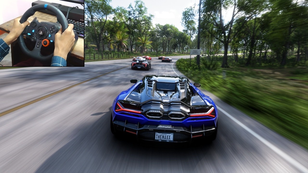 1380HP Lamborghini Revuelto VS Hypercars | Forza Horizon 5 | Logitech g29 gameplay