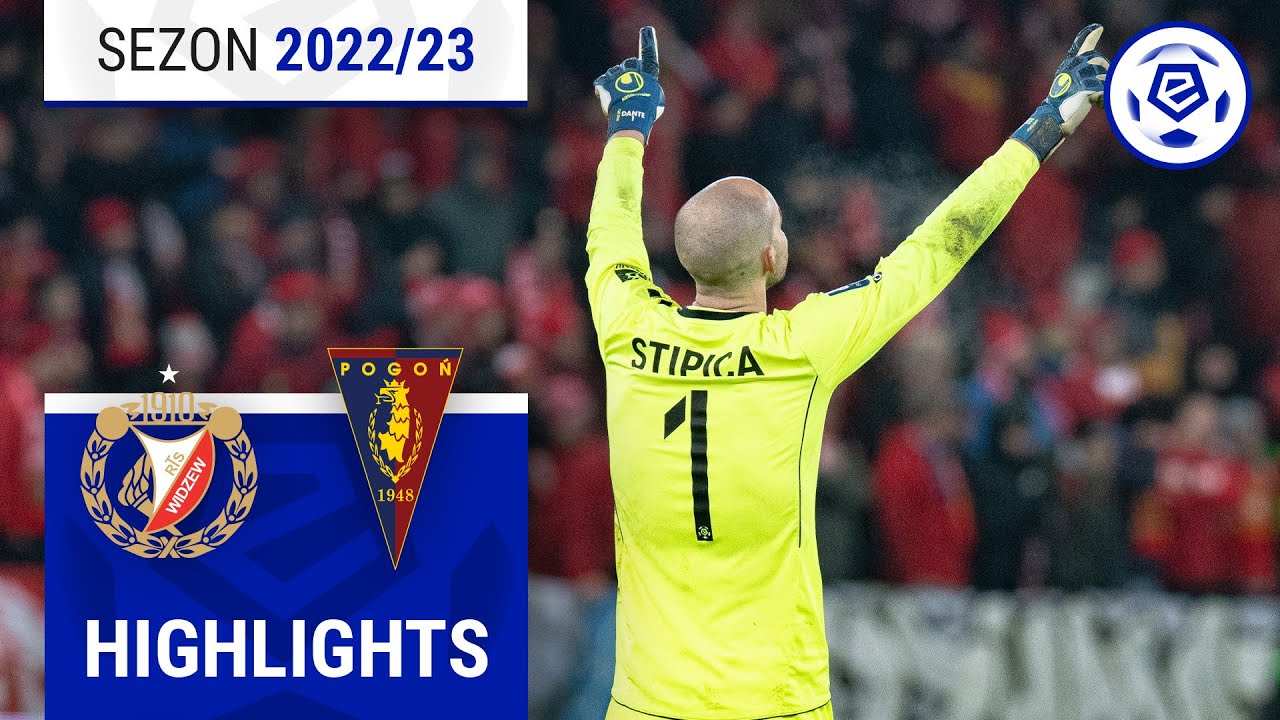Widzew Łódź - Pogoń Szczecin 3:3 | SKRÓT | Ekstraklasa 2022/23 | 18. Kolejka